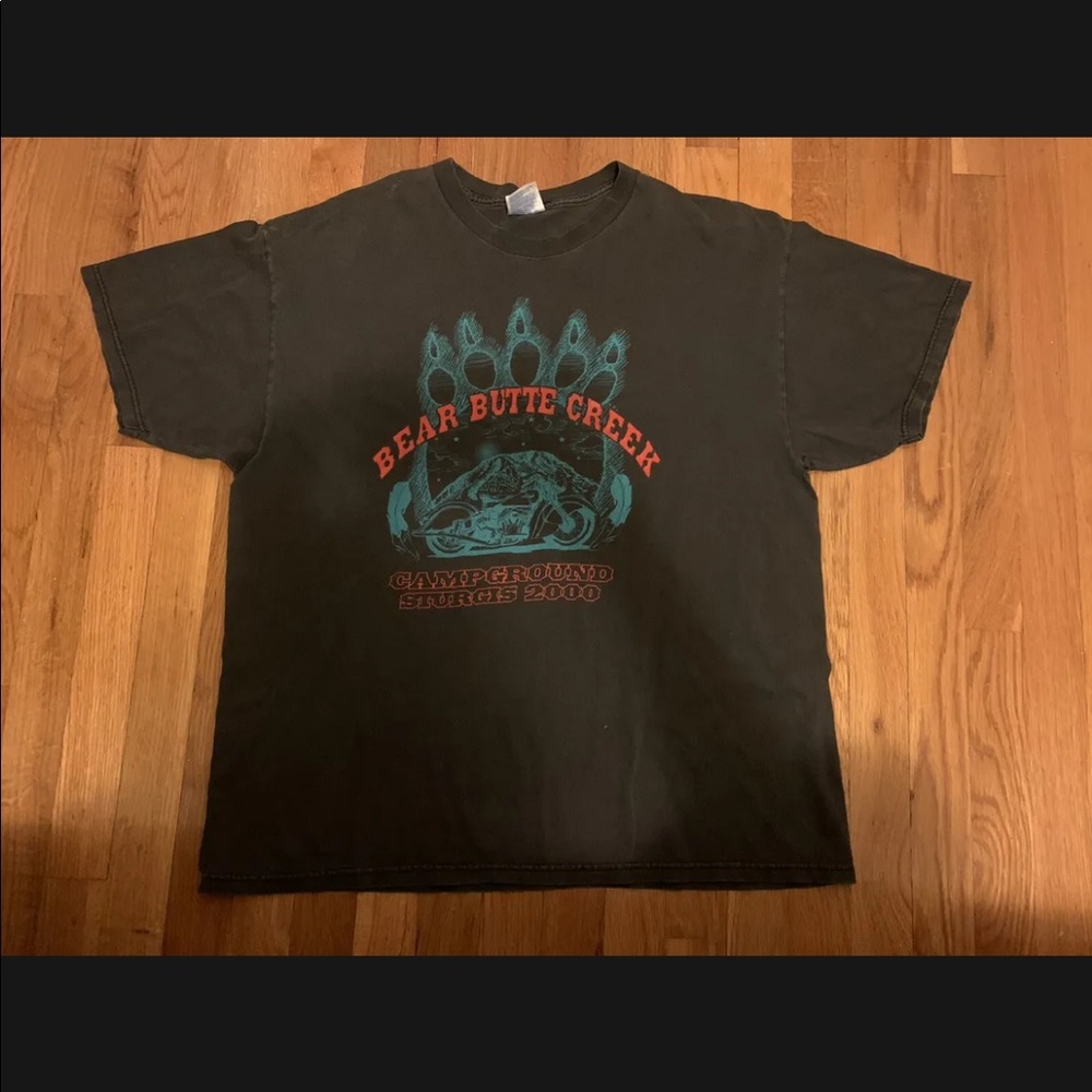 VINTAGE BEAR BUTTE CREEK CAMPGROUND STURGIS 2000 

ADULTS L